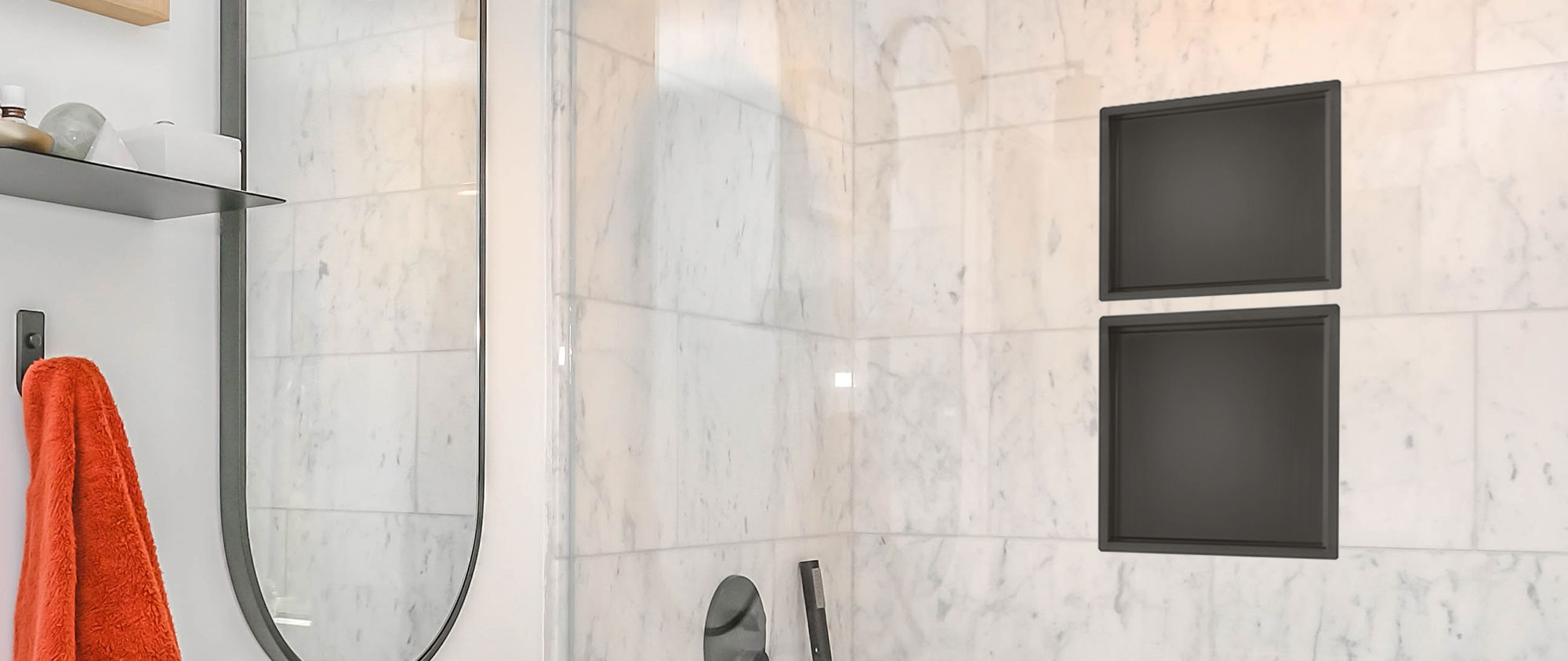 wall niches for showers, bathrooms and more.